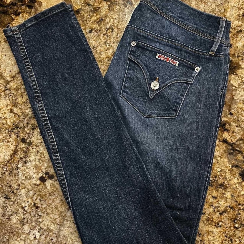 Hudson Brand Jeans Black Denim Bootcut Sz 27